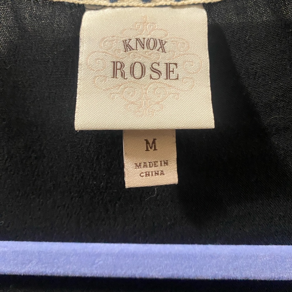 Knox Rose Boho Whimsygoth Top Lot 3 Embroidered Kimono Blouses M/L - Picture 11 of 13